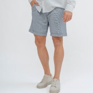 BERMUDA JOGGER CASUAL CELESTE