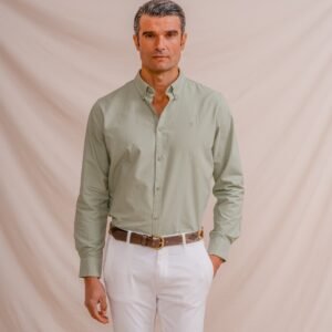 CAMISA OXFORD VERDE