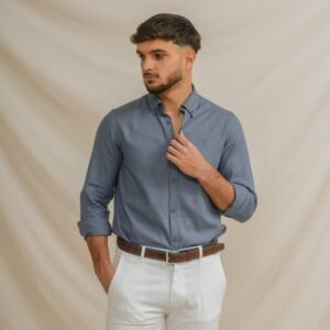 CAMISA ESTRUCTURA AZUL
