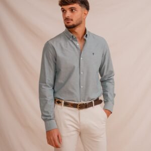 CAMISA OXFORD VERDE