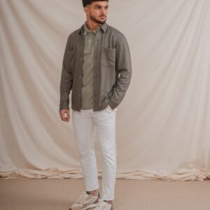 SOBRECAMISA PUNTO VERDE