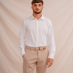 CAMISA ELÁSTICA BLANCA