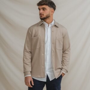SOBRECAMISA PUNTO BEIGE