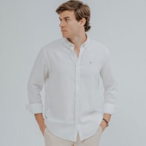 CAMISA LINO BLANCA