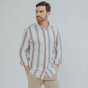 CAMISA LINO RAYAS