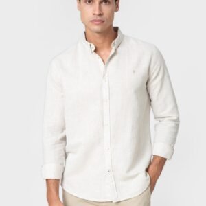 CAMISA LINO BEIGE