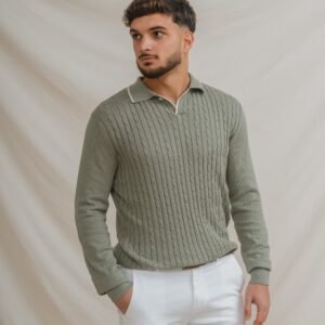 POLO TRICOT VERDE