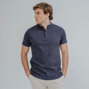 POLO ESTRUCTURA DOBLE CUELLO MAO