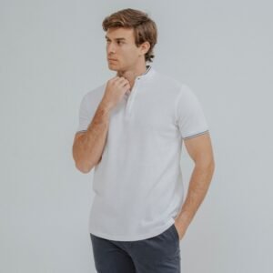 POLO ESTRUCTURA DOBLE CUELLO MAO