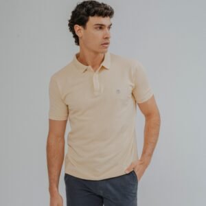 POLO BÁSICO REGULAR FIT AMARILLO