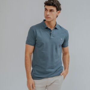 POLO BÁSICO COMFORT VERDE