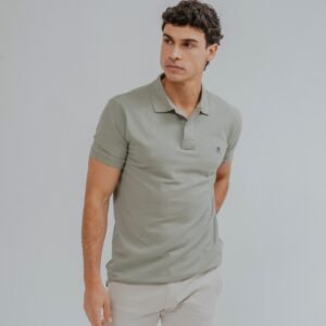 POLO BÁSICO COMFORT VERDE