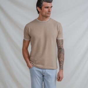CAMISETA ESTRUCTURA LINEA CONTRASTE