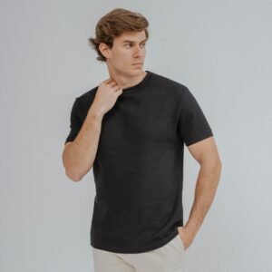 CAMISETA ESTRUCTURA NEGRA