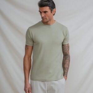 CAMISETA ESTRUCTURA VERDE