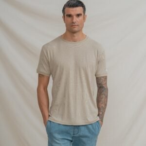 CAMISETA ESTRUCTURA BEIGE