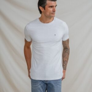 CAMISETA TEXTURA BLANCA