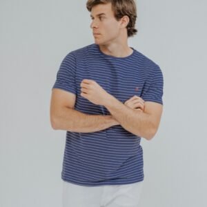 CAMISETA AZUL RAYA DIPLOMÁTICA