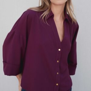 CAMISA MANGA VUELTA