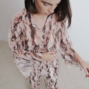 PANTALÓN CULOTTE ESTAMPADO