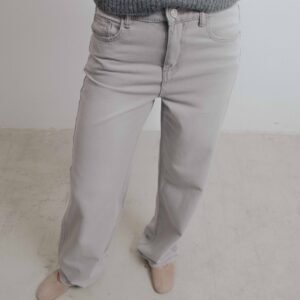 JEANS WIDE LEG TIRO MEDIO FULL LENGTH