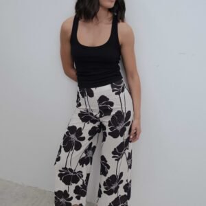 PANTALÓN CULOTTE ESTAMPADO