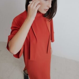 VESTIDO MIDI LAZADA