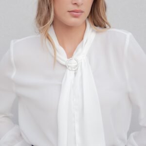 BLUSA LAZADA CUELLO