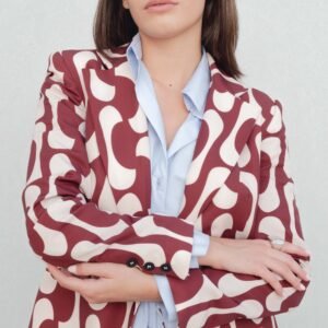 BLAZER ESTAMPADA