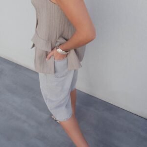BERMUDA DENIM OVERSIZE