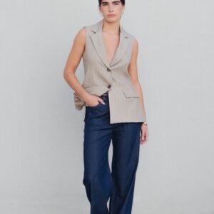 PANTALON FLUIDO EFECTO DENIM